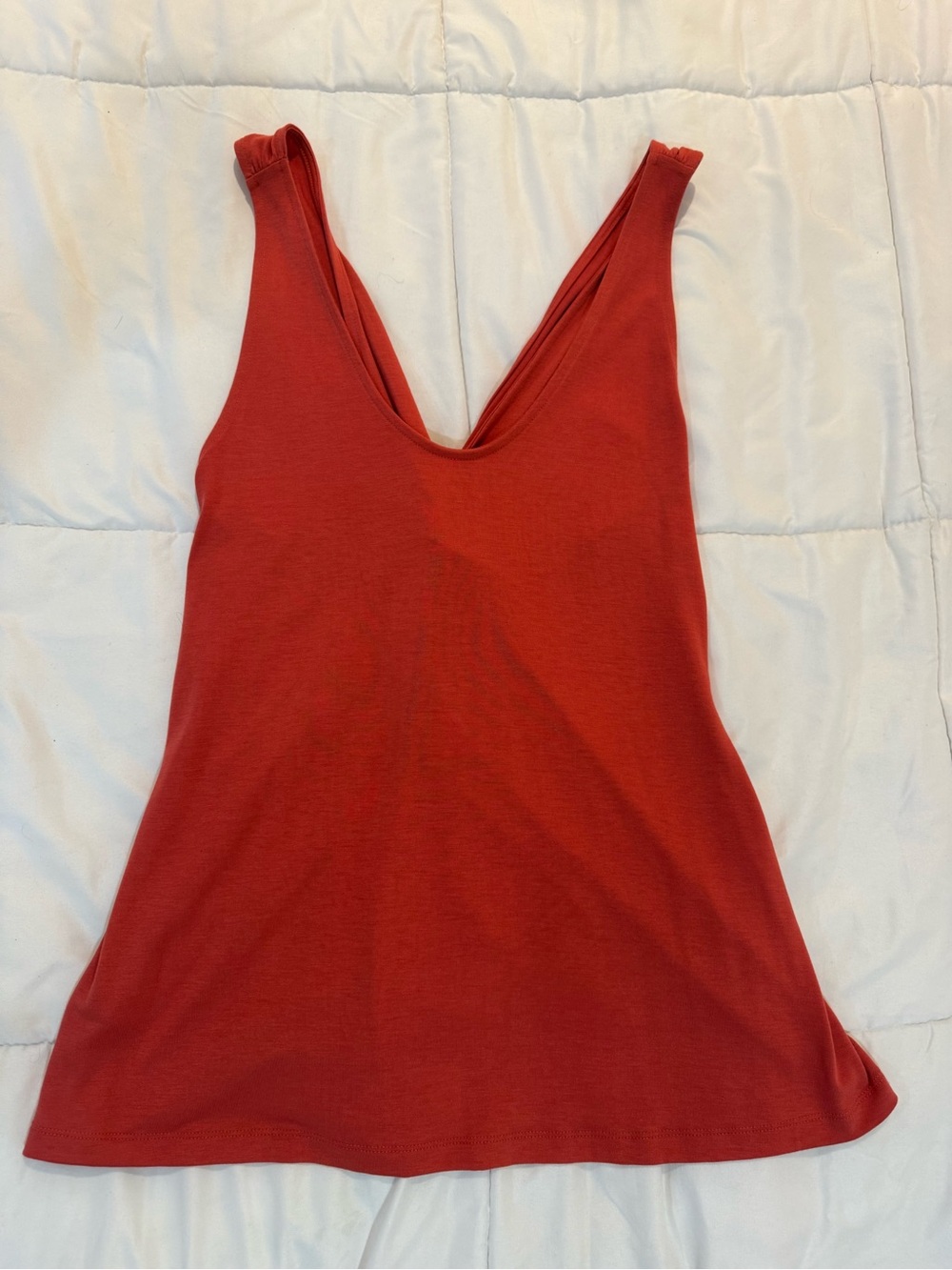 LOFT Lou & Grey Red V-Neck Tank